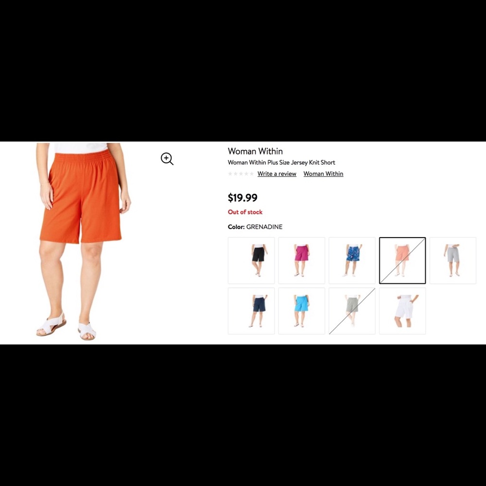 NWOT grenadine Jersey knit shorts